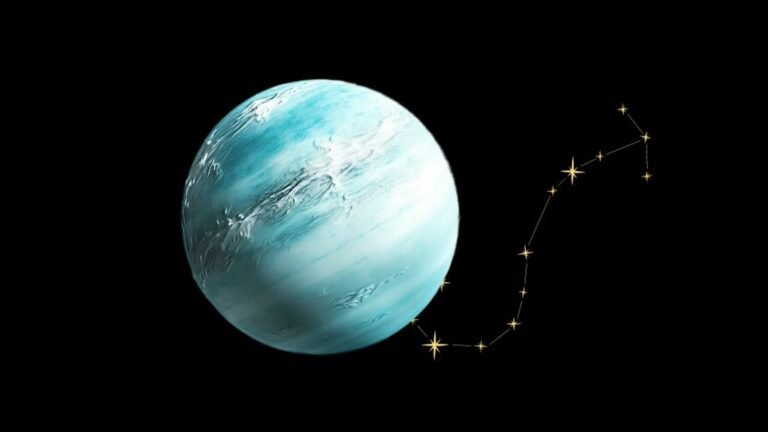 Uranus in Scorpio blog graphic