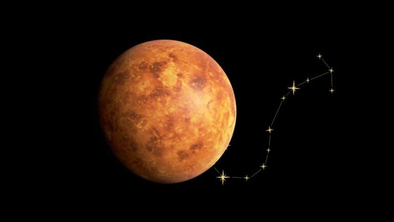 Venus in Scorpio blog graphic
