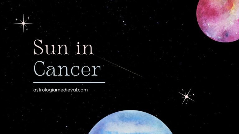Sun in Cancer blog graphic