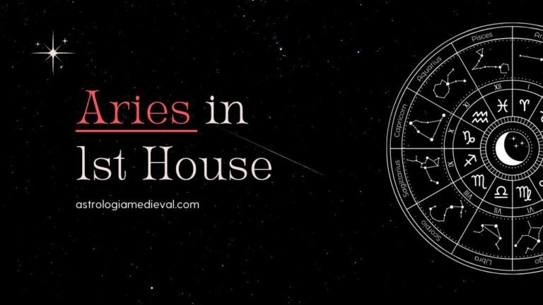 Aries in 1st House blog graphic